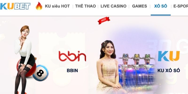 Sảnh xổ số Kubet